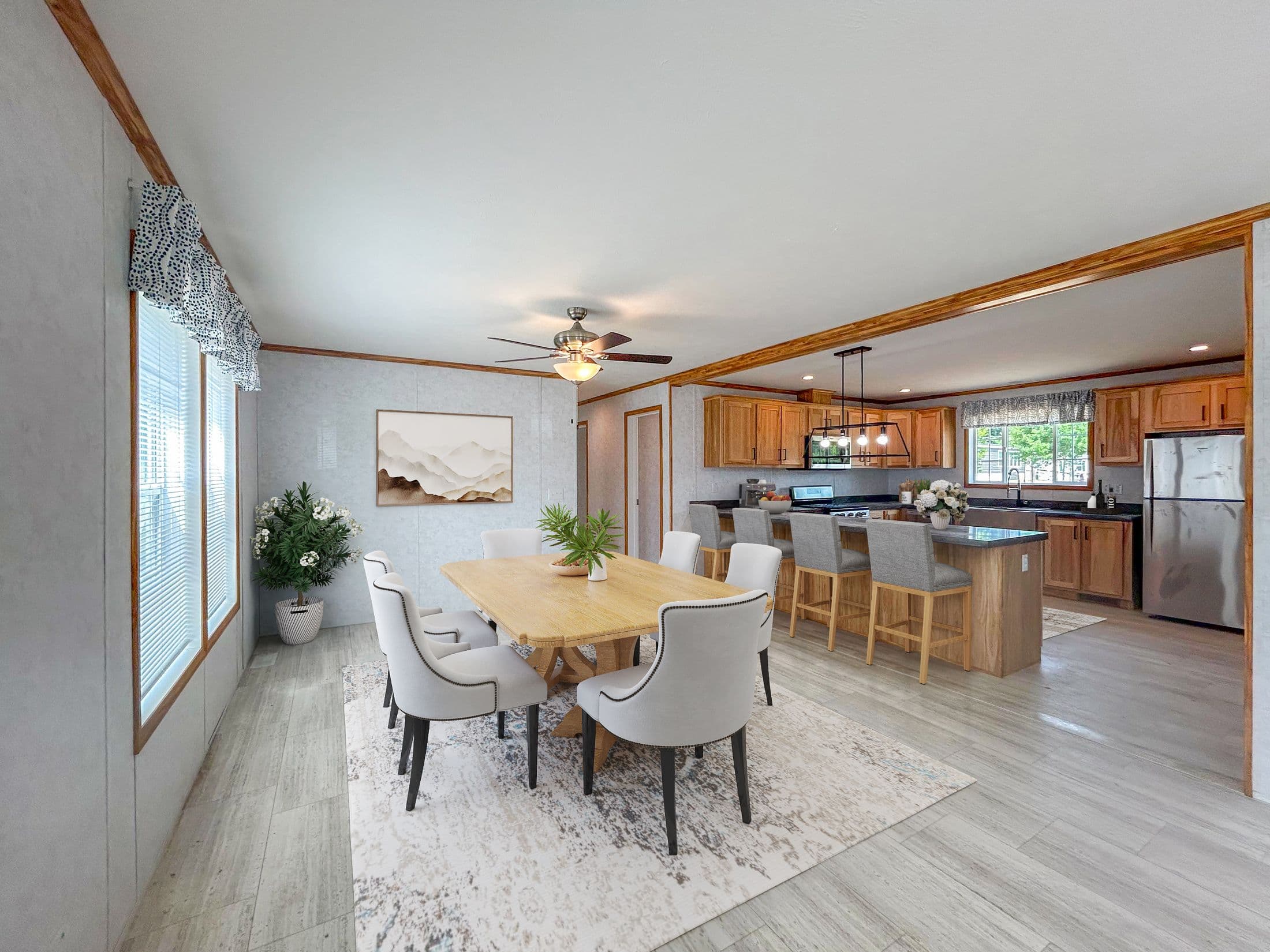 Hyspot 4c interior and kitchen home features