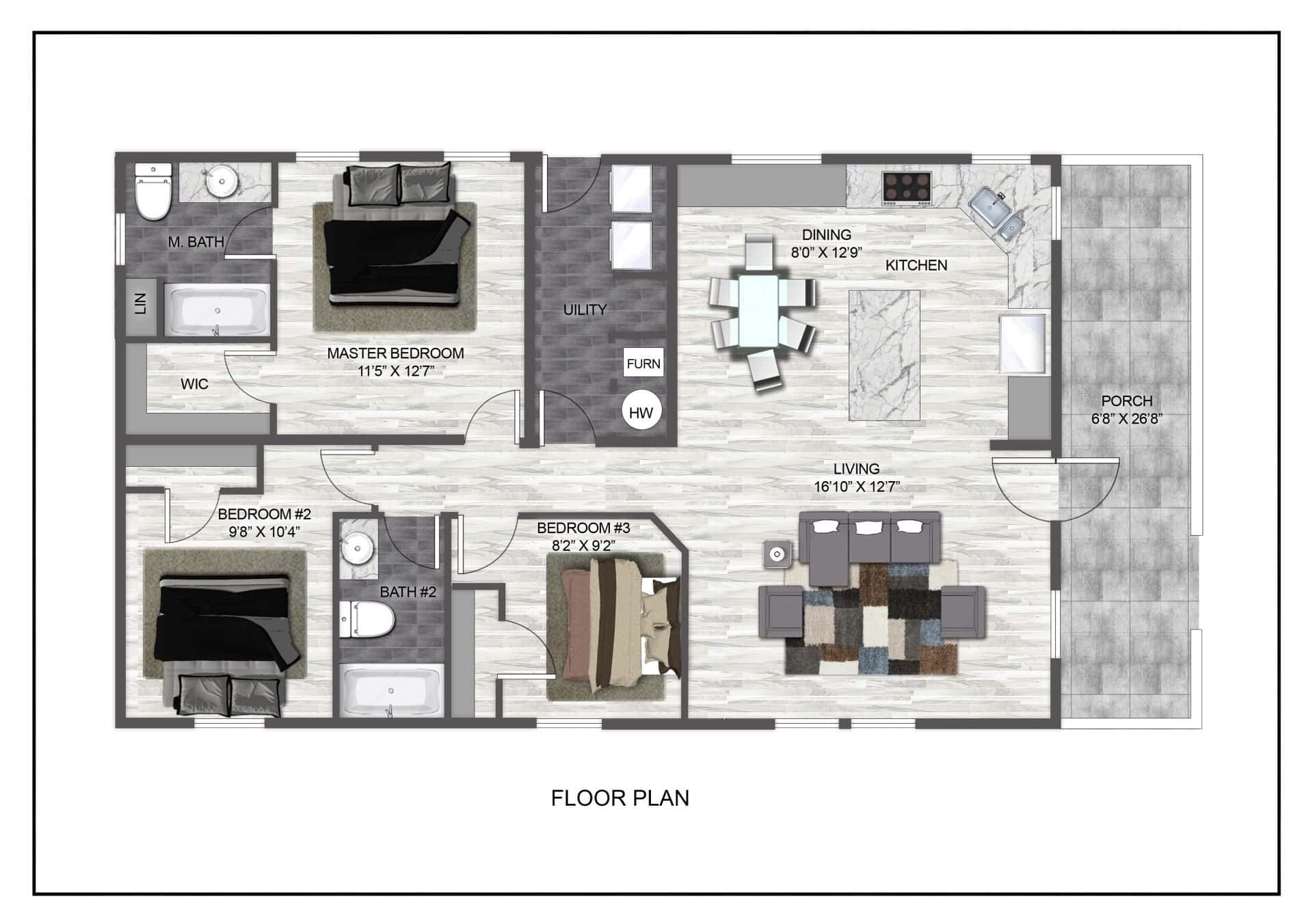 Highland estates 21 floor plan home features